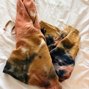 Kids Tie-Dye Jogger Bottoms - Multi-Color